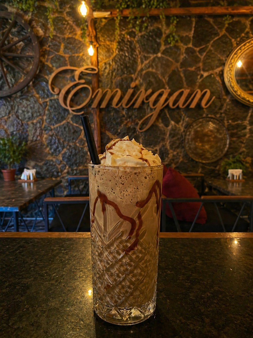 Karamelli milkshake